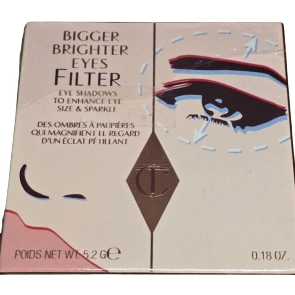 . Charlotte Tilbury Bigger Brighter Eyes Palette Exagger-Eyes New in Box